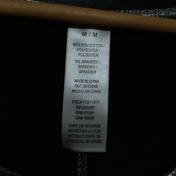 Avon Silver Draped Blouse - Picture 3 of 7